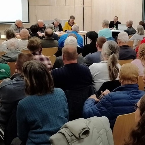 Mitgliederversammlung des KGV "Aufbau" am 14.03.2025