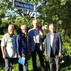 Berliner Kellerrunde zu Besuch in der KGA "Am Kienberg"