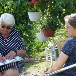 Kalenderblätter - Monatliche Kleingartenepisoden Juli 2021  
