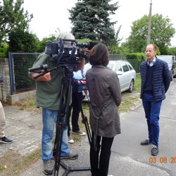 rbb - Abendschau zu Besuch in der KGA "Hiltrudstraße"