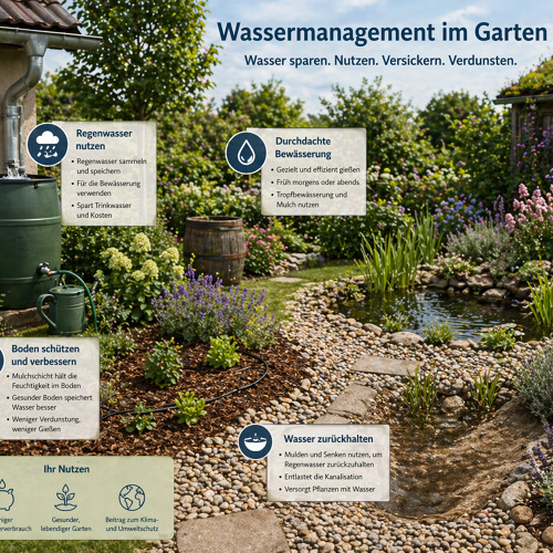 Wassermanagement im Garten&nbsp;