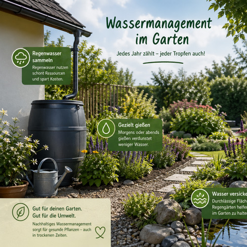 Wassermanagement im Garten&nbsp;